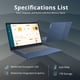 thumbnail image 3 of Laptop Lenovo IdeaPad Slim 3 Chromebook 14" Touch 4GB 1TB, 3 of 9