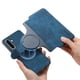 thumbnail image 3 of Funda Billetera Magnética para Samsung Galaxy A26 Soporte Tarjetas Desmontable Azul, 3 of 6