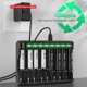 thumbnail image 3 of Cargador con Baterías Recargables BONAI AA AAA 2800mAh 4 Pack, 3 of 3