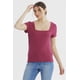 thumbnail image 2 of Polera Mujer Ajustado Fucsia, 2 of 4