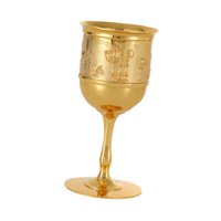 Magideal - Colección De Bebidas De Vaso De Vino Europeo De Copa Decoración En El Hogar Copa De Vinos Copa De Vinos Para El Bar De Restaurantes En Casa Boda En Oro