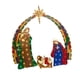 thumbnail image 2 of Belenes Para Navidad Esculturas Decorativas Navideñas Iluminadas Y Brillantes Estilo C, 2 of 3