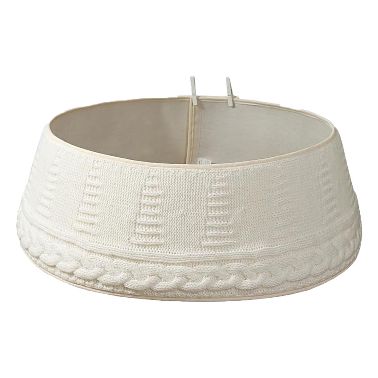 Magideal - Falda De De Con Base De Cesta Decorativa, Adornos De Granja De 23 A 28 Pulgadas, Ajustable, Para Fiestas Y Decoraciones Navideñas.