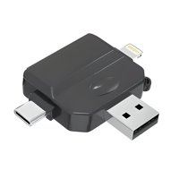 Eon - Lector Tarjetas Sd Para Iphone / Ipad / Tipo C / Usb 4 En 1