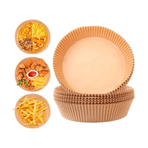 De Gaune - Papel Para Air Fryer Freidora Aire 16 Cm /100 Uni