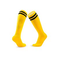 Genérico - Calcetines Futbol Pack 10X Calidad A - Amarillo