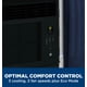 thumbnail image 4 of Aire acondicionado de ventana GE de 6.000 BTU para 23 m² con kit negro, 4 of 7