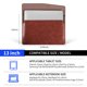 thumbnail image 2 of Funda de cuero para MacBook cpnvwa de 33 cm, 2 of 7