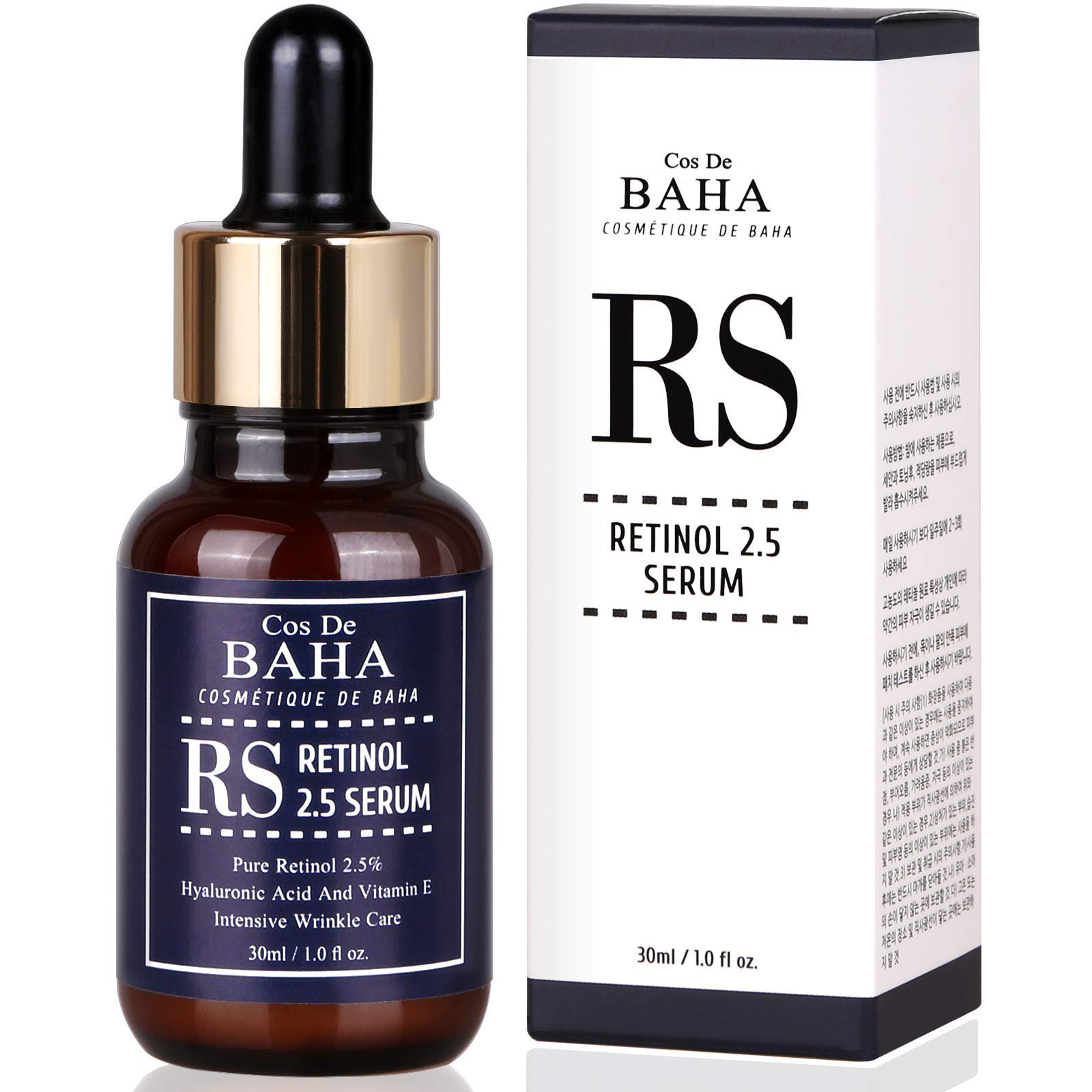 Suero Facial Cos De Baha Rs Retinol 2.5% C/ Vitamina E 30ml