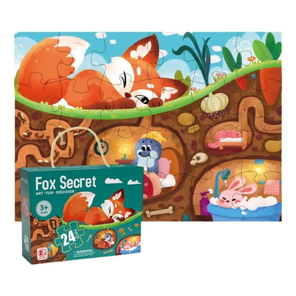 Puzzle Jumbo Niño 24pcs - Zorro