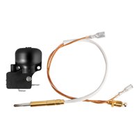 Magideal - Accesorios Del Conjunto De Control Del Interruptor De Descarga Del Termopar Fácil Instalación Durable Para Calentadores De Patio Piezas De Repuesto Pa