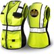 thumbnail image 1 of Chaleco Seguridad Mujer KwikSafety RoadBOSS Reflectante 10 Bolsillos, 1 of 3