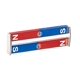 thumbnail image 1 of Imanes de barra United Scientific 7,6 cm azul/rojo (par), 1 of 1