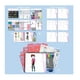 thumbnail image 2 of Libreta Cuaderno Portafolio Fashion Angels Con Marcadores, 2 of 5