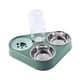 thumbnail image 4 of Comedero automático para mascotas, dispensador de agua, portátil y desmontable para el hogar, comedero para gatos, cuenco de comida para perros pequeñ Verde, 4 of 5