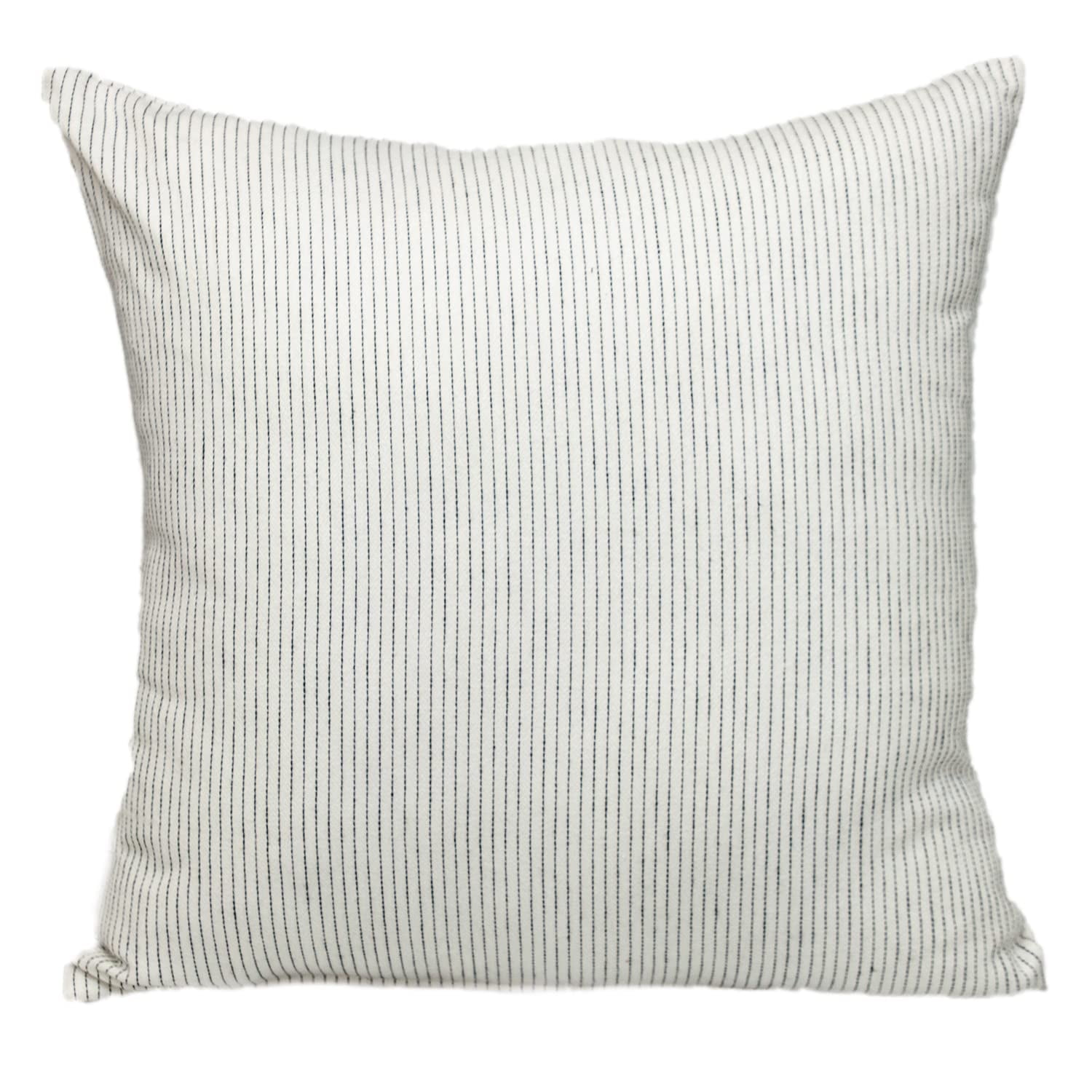 Almohada Parkland Collection Transitional Rayas Blancas 50x50 Cm