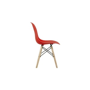Spazzio - Kit 6 Sillas Badem Rojas