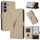 thumbnail image 1 of Funda Cartera Fibra de Carbono para Samsung Galaxy S24 con Soporte y Cierre Magnético Oro, 1 of 6