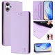thumbnail image 1 of Funda Billetera con Soporte para Samsung Galaxy A06/A07 4G/5G Bloqueo RFID Plegable Morado claro, 1 of 6