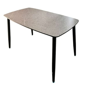 Velazio - Mesa De Comedor 120X70 Cm Para 6 Personas Oval Gris