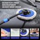 thumbnail image 3 of Cepillo de Lavado de Autos Hmdswa de Microfibra con Mango Ajustable Azul, 3 of 7