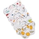 thumbnail image 1 of Isrono 6 baberos para bebé con forma de mascota, giratorios a 360 grados, multicolor, 100 % algodón, súper suaves y absorbentes, con 8 capas de gasa, adecuados para niños y niñas de 0 a 3 años que est, 1 of 7