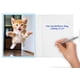 thumbnail image 3 of Tarjeta de felicitación con forma de gracioso abrazo de cumpleaños con forma de gato para todas las, 3 of 5
