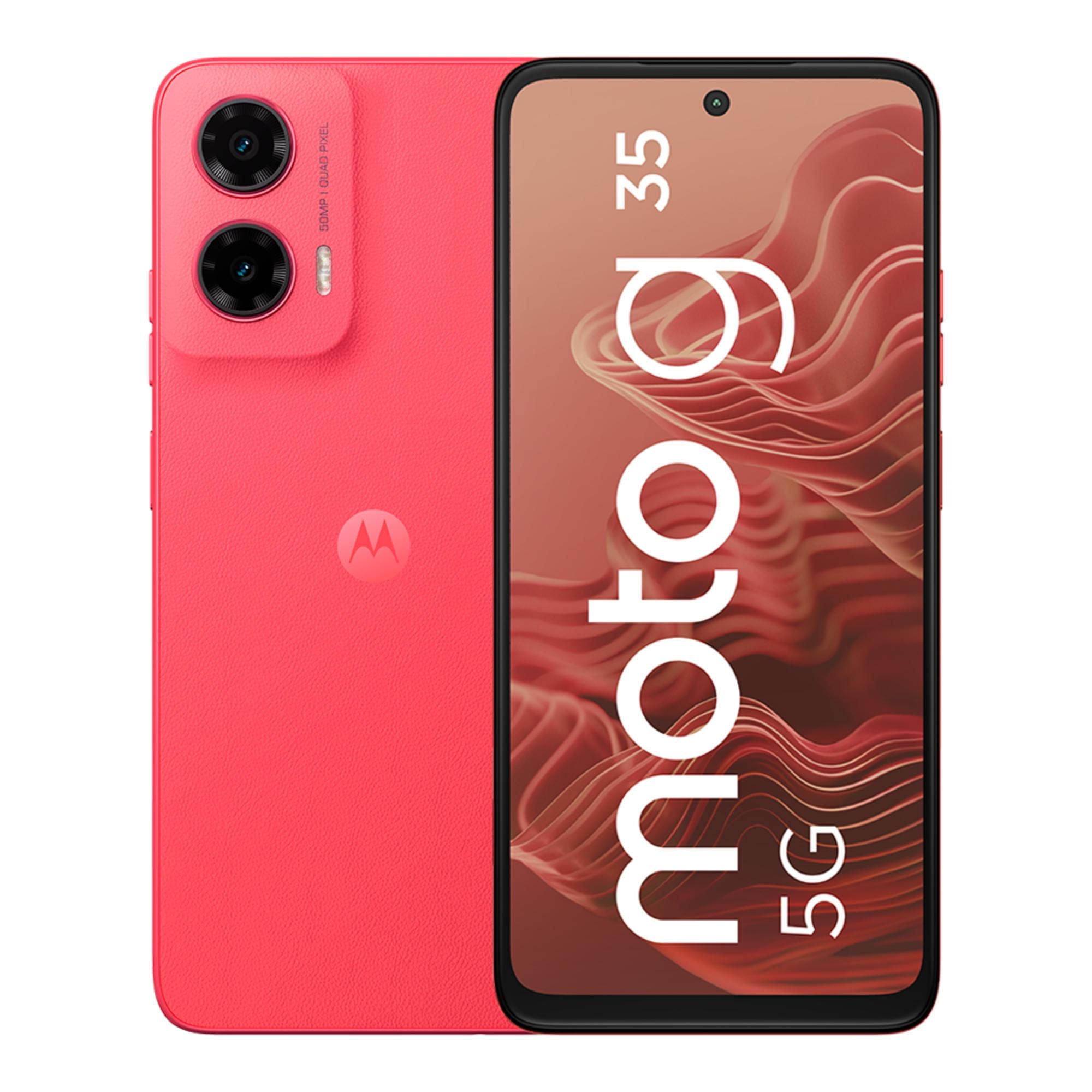 Motorola - Smartphone Moto G35 5G 128Gb Coral