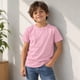 thumbnail image 1 of Poleras De Niños Cuello Redondo 100% Algodon Manga Corta Rosa 12 Lisa, 1 of 3