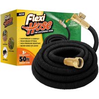 Flexi Hose - Manguera Flexible Para Jardín, Ligera Y Ampliable, 15 M, Con Latón