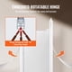thumbnail image 5 of Puerta para mascotas VEVOR de 3 solapas para pared con cerradura para perros grandes, color blanco, 5 of 9