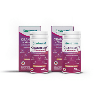 Nutrazul - Cranberry + Vitamina C -Pack 2 Unidades