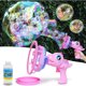 thumbnail image 1 of Pistola de Burbujas Dinosaurio IFLOVE BlueBinB4 Rosa 1000 BPM, 1 of 3