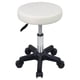 thumbnail image 1 of Taburete con ruedas FURWOO redondo, ajustable en altura y con ruedas, color blanco, 1 of 7