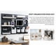 thumbnail image 4 of Organizador de pared con tablero perforado EVDBOBO Elevate Gaming Office, blanco, 4 of 6