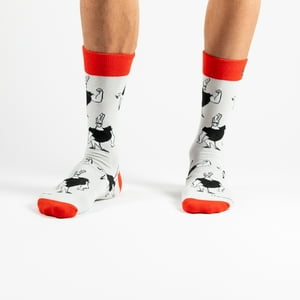 Pack Calcetines Hombre Lineas Colores Johhny Bravo Blanco Cartoon Network