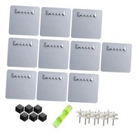 Bothyi - Juego De Perchas Para Cuadros, Soporte De Hardware, Soporte Para Accesorios Profesionales, 10 Uds.