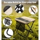 thumbnail image 5 of Taburete de camping OrbitShell plegable y portátil color caqui, paquete de 2, 5 of 8
