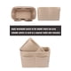 thumbnail image 2 of Inserto organizador de bolsos LEXSION Felt para Speedy Neverful, 2 of 6