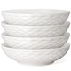 thumbnail image 1 of Juego de 4 tazones de cerámica Artena 965 ml con relieve, 1 of 8