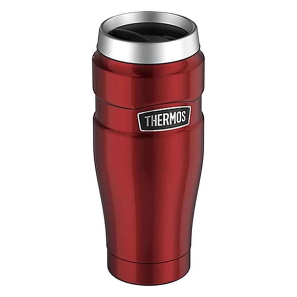 Mug Térmico 470 Ml Acero Inoxidable Rojo