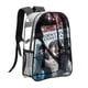 thumbnail image 2 of El Resident EvilMochila transparente temática, resistente y duradera, bolsa see-through para trabajo, deporte, universidad y viaje, 31 × 43 cm, 2 of 6