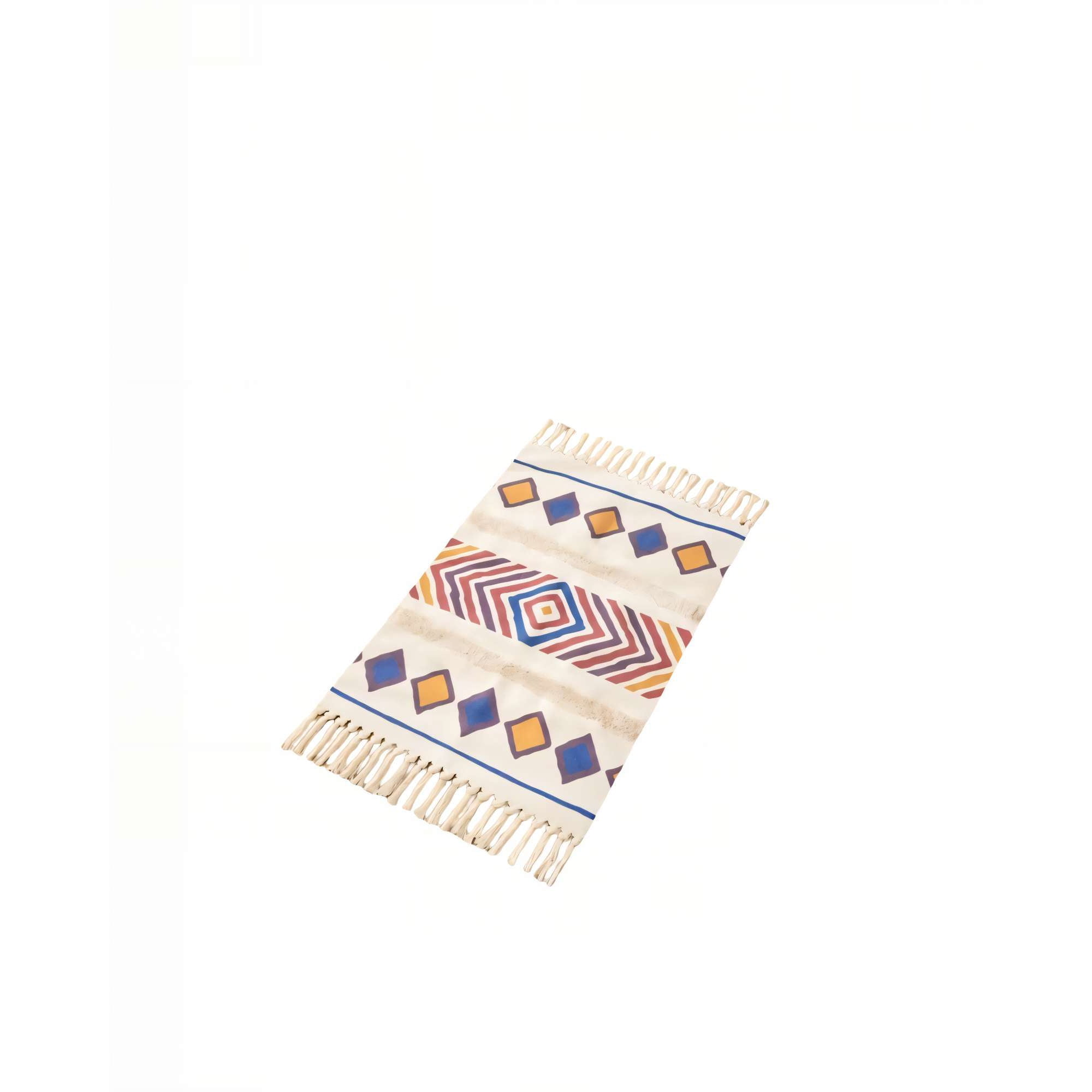 Genérico - Alfombra Bajadas De Cama Boho Decorativas 3