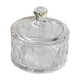 thumbnail image 5 of Tarro de cristal para dulces con tapa, tarro de almacenamiento, azucarero, cuenco para dulces para decoración de mesa, hogar, boda, fiesta, sala de es Patrón de diamante, 5 of 5