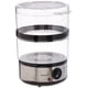 thumbnail image 4 of Vaporizador eléctrico de alimentos Brentwood TS-1005 de 5 L, 2 niveles, acero inoxidable, 4 of 8