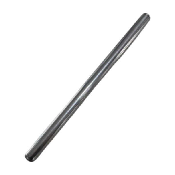 Rodillo De Amasar De Acero Inoxidable, De Metal, Liso, Para Pizza, Tartas, Galletas, Fondant, Longitud 39 Cm