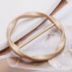 thumbnail image 1 of Scarf Ring Clip T-shirt Tie Clips Fashion Metal Round Circle Clip Buckle Clothing Ring Wrap Holder With 1 Storage Bag, 1 of 5