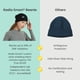 thumbnail image 3 of Gorro con protección electromagnética Radia Smart Radia Smart Slouch negro, 3 of 8