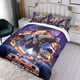 thumbnail image 3 of Mi Papá el Cazarrecompensas Conjunto de sábanas temático, trío de piezas, cómodo y amigable con la piel, diseño único, regalo de decoración para el hogar para familiares, amigos y fans, 90 cm * 190 cm, 3 of 6