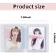 thumbnail image 2 of Álbum de fotos mini rosa RUNRAYAY de 3 pulgadas, carpeta para tarjetas fotográficas Kpop, 40 bolsillos, soporte para tarjetas fotográficas hueco con forma de corazón de fresa, fundas para tarjetas fot, 2 of 7